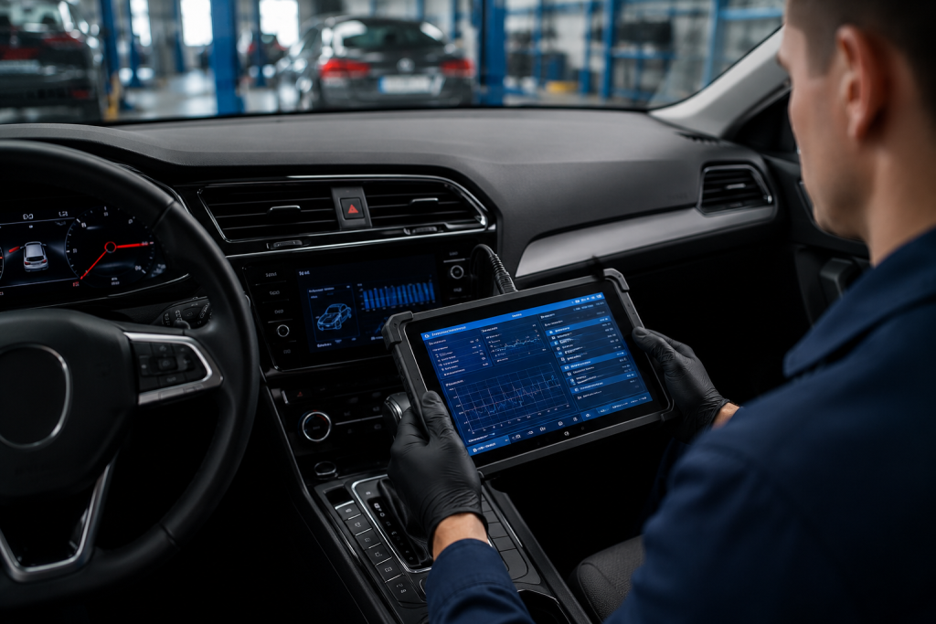 Сучасні автомобілі оснащені великою кількістю електронних систем