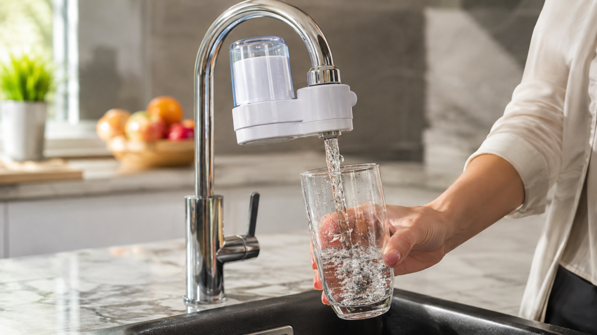 Фільтр для води на кран для квартири