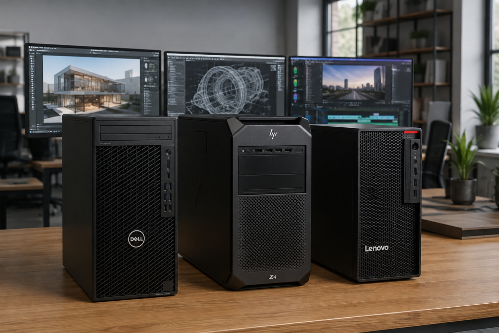Рабочие станции Dell, HP и Lenovo: особенности выбора